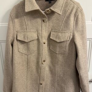 Lulu's Beige Utility Jacket